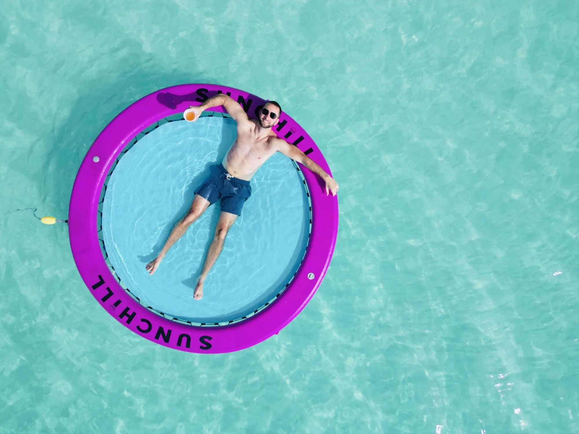 Kayaks and paddleboards on the Caribbean Sea