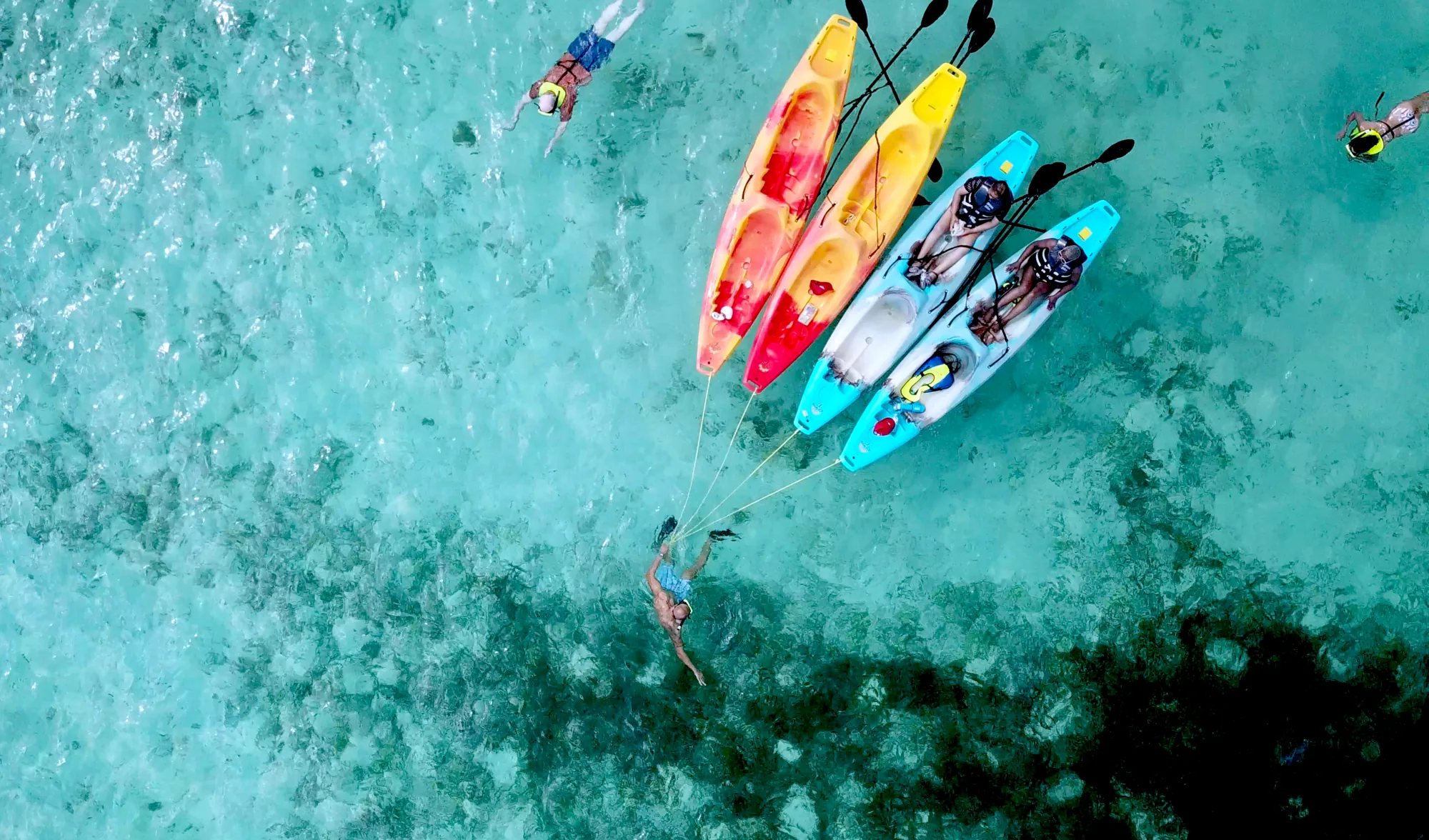 Paradise Paddle equipment delivered to the beach