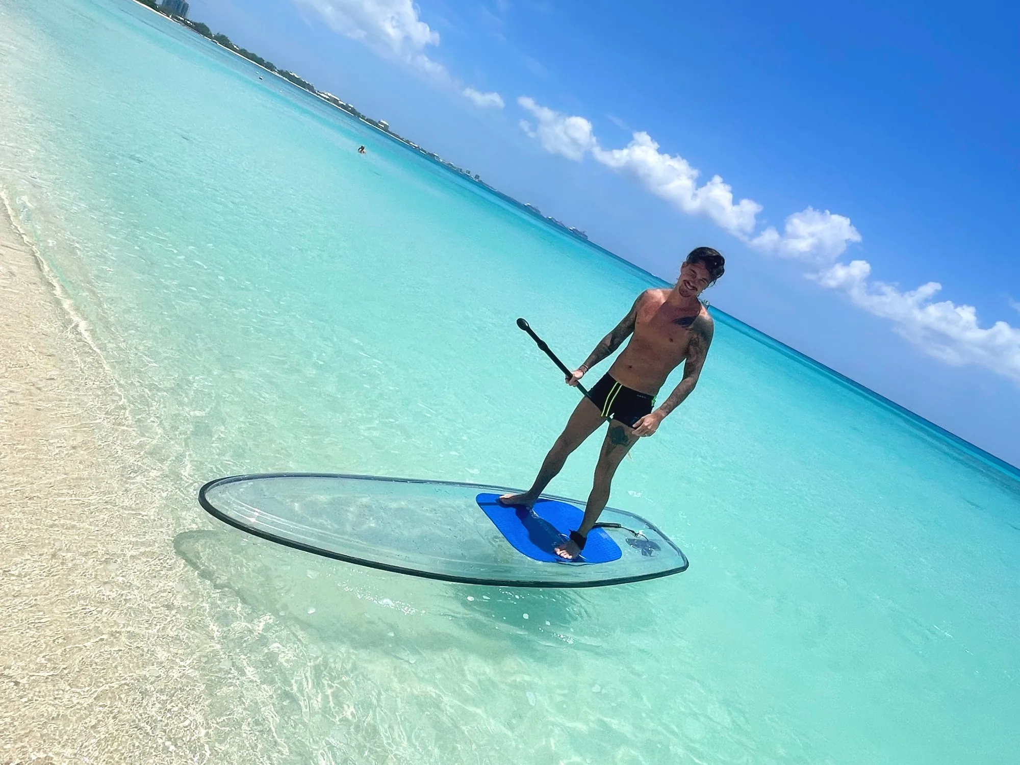 Rental gear delivered to the sand