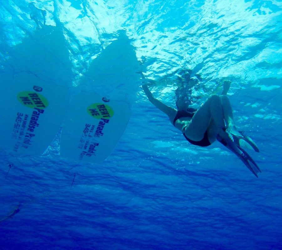 The Paradise Paddle family, Grand Cayman