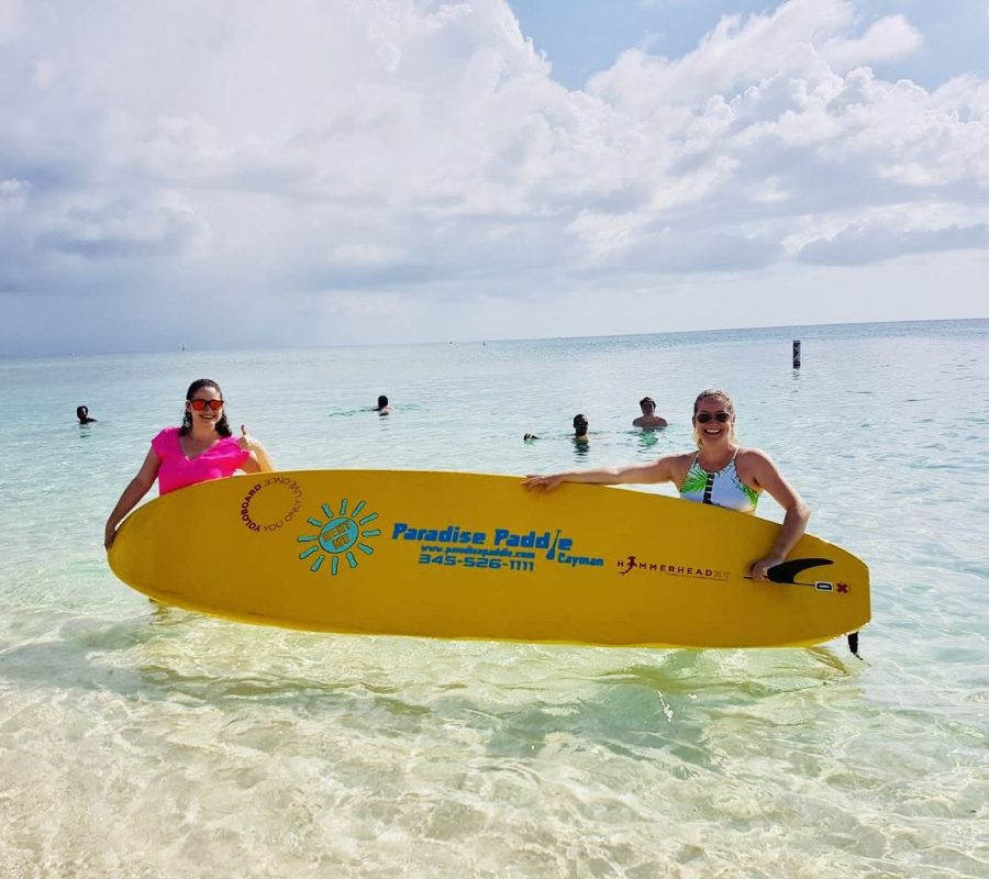 The Paradise Paddle family, Grand Cayman